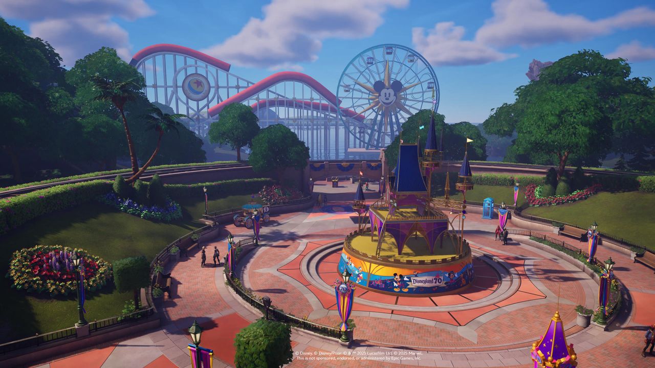 Disneyland Game Rush &ndash; Fortnite Creative Island