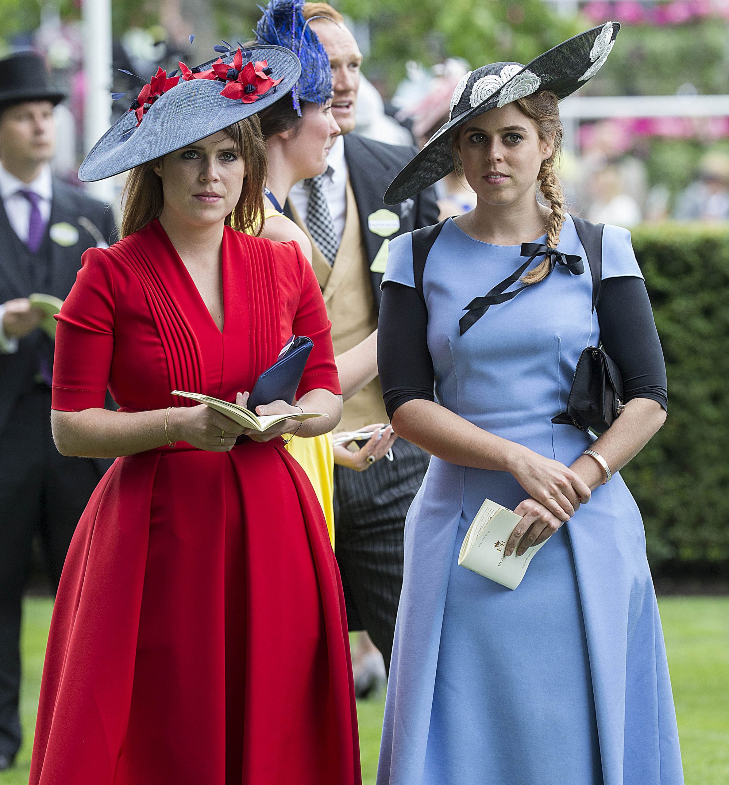 Beatrice And Eugenie Take A Look Back At Their Fashion History Woman ...