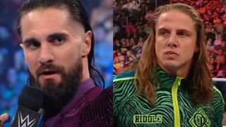 Seth Rollins and Riddle in WWE