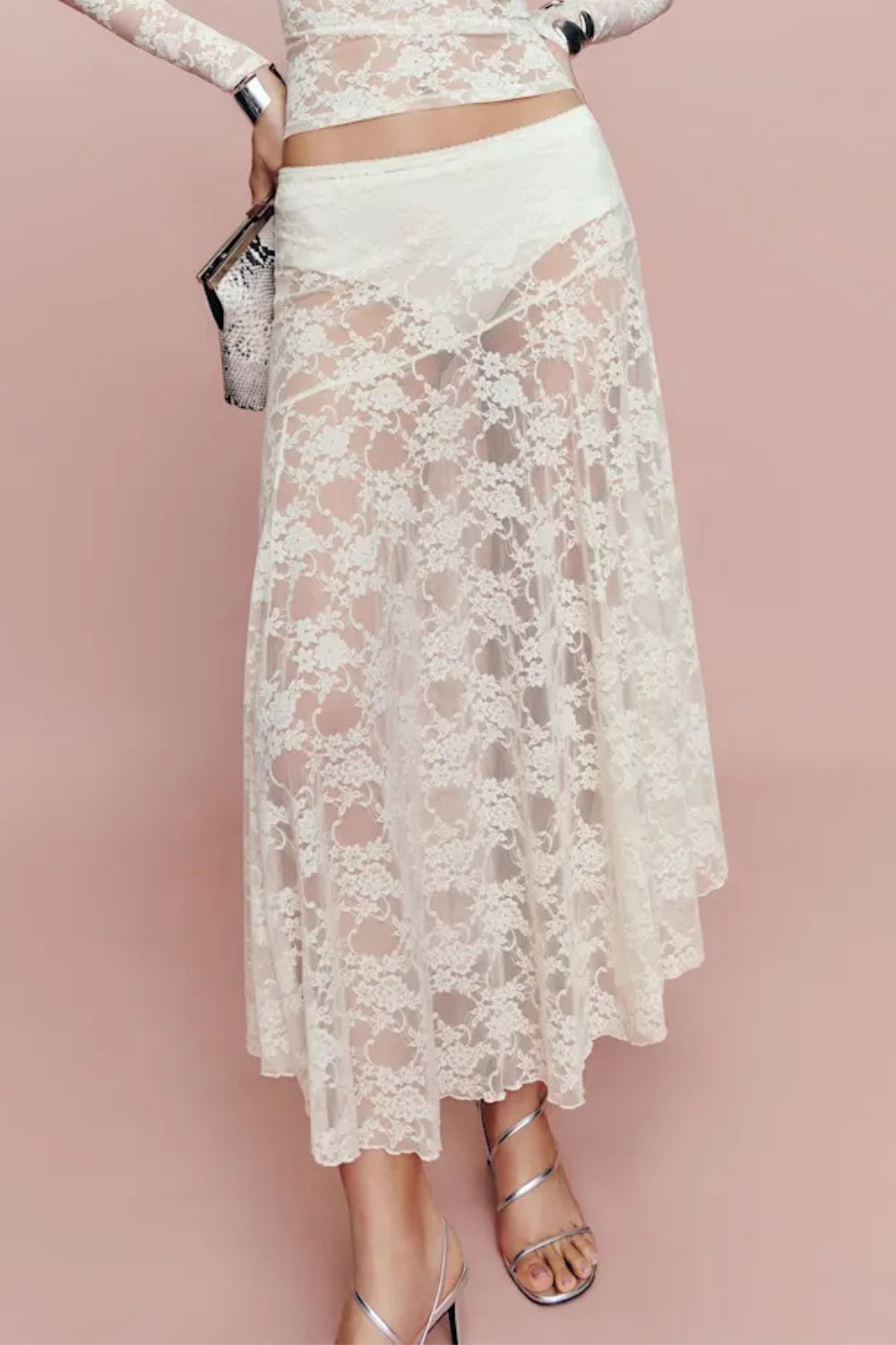 Reformation Mirabelle Knit Skir