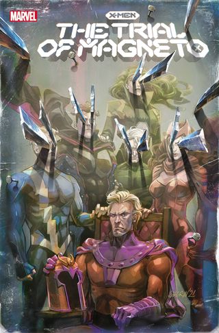 X-Men: The Trial of Magneto #2 variant cover