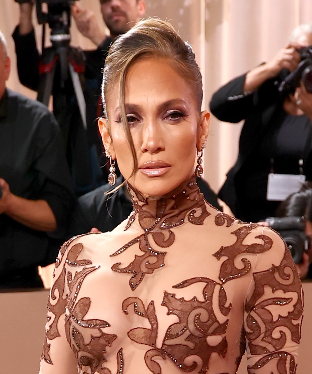 Jennifer Lopez at the Golden Globes.