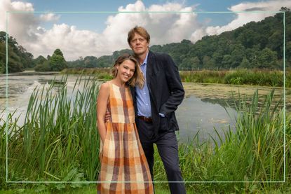 Sally Bretton (left) and Kris Marshall (right) starring in Death in Paradise spin-off Beyond Paradise