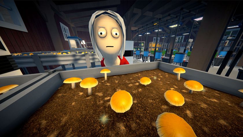 A player looking at a Schedule 1 mushroom bed