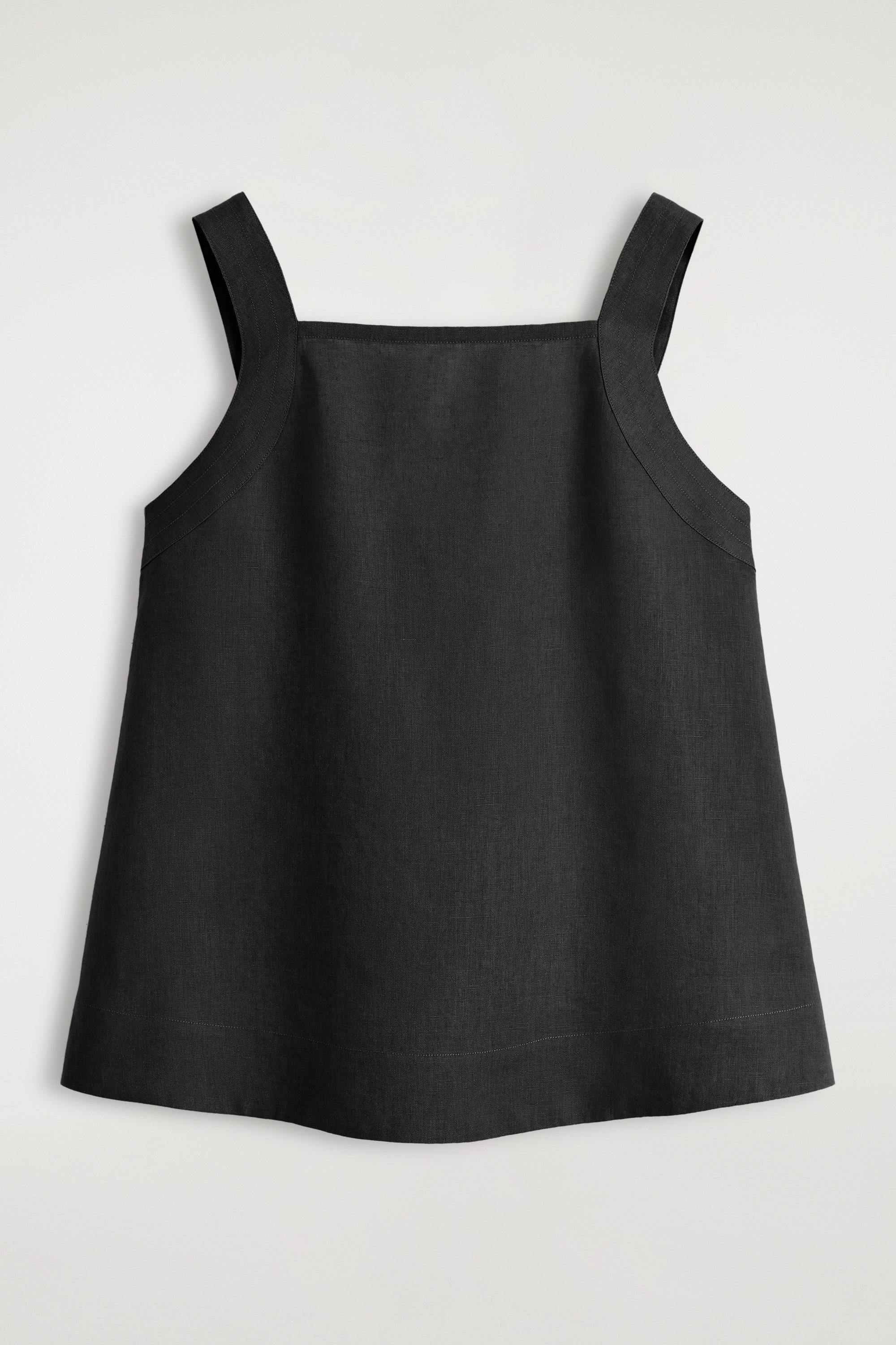 Tie-Back Linen Top
