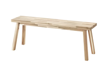 SKOGSTA bench, $50, IKEA