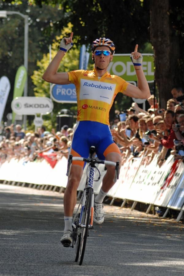 Lars Boom (Rabobank) wins stage 6 of the Tour of Britain