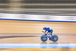 Picture by Alex WhiteheadSWpixcom 13052022 Cycling Tissot UCI Track Nations Cup Round 2 Milton Mattamy National Cycling Centre Milton Canada Italys Vittoria Bussi during the Womens Individual Pursuit qualifying