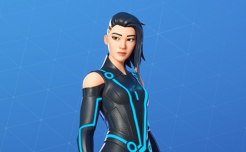 tron fortnite skin