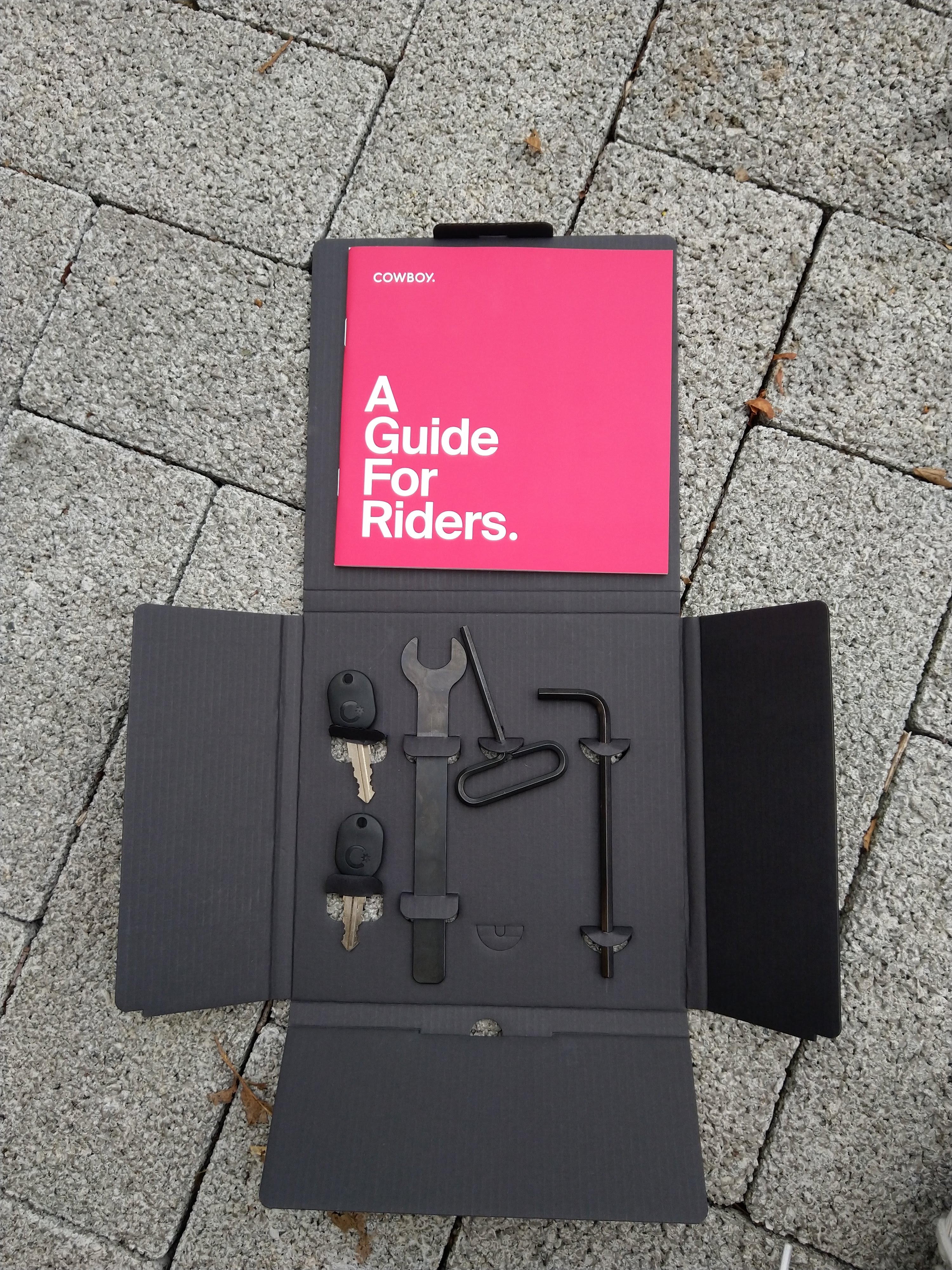 Qua branding en onboarding scoort Cowboy 10/10.