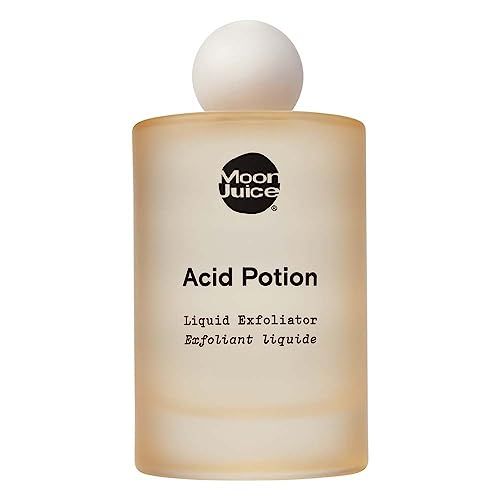 Moon Juice Acid Potion Aha and Bha Liquid Exfoliator | Chemical Skin Exfoliant to Resurface, Unclog & Balance | 25% Aha Bha Complex, Niacinamide & Reishi | Vegan, Cruelty-Free | 100ml (3.3 Fl Oz)