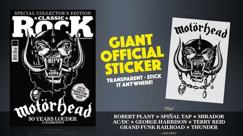 The cover of Classic Rock 345 featuring Motörhead&#039;s Snaggletooth mascot 