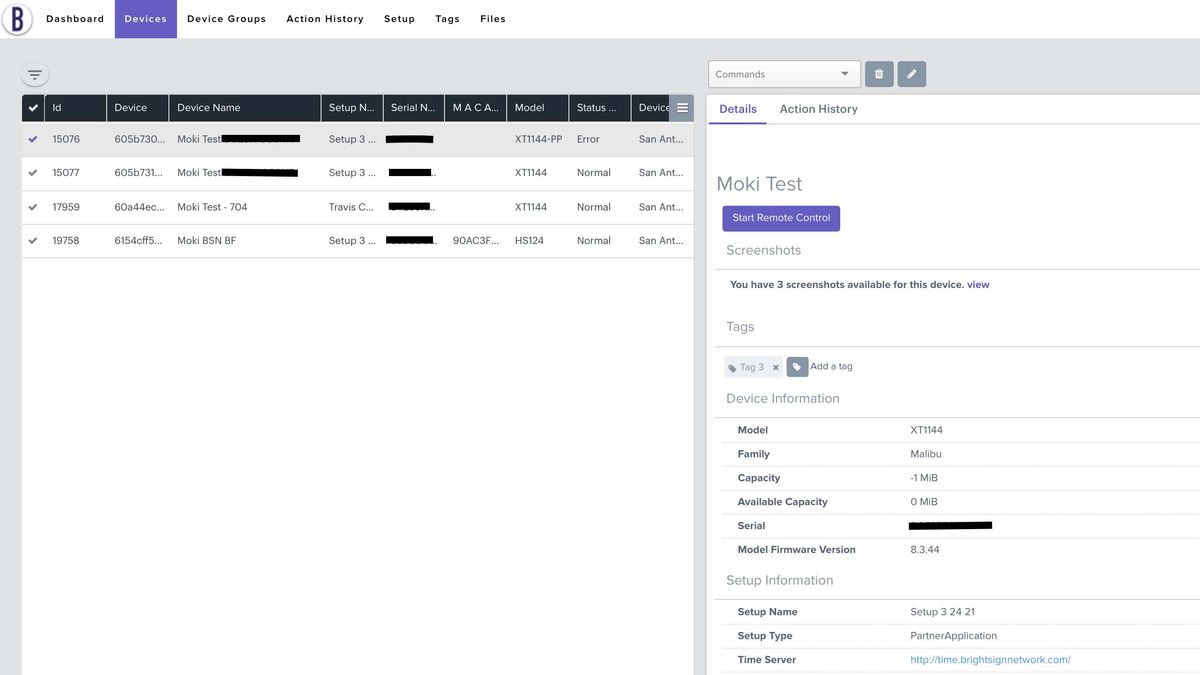 Moki MDM GUI