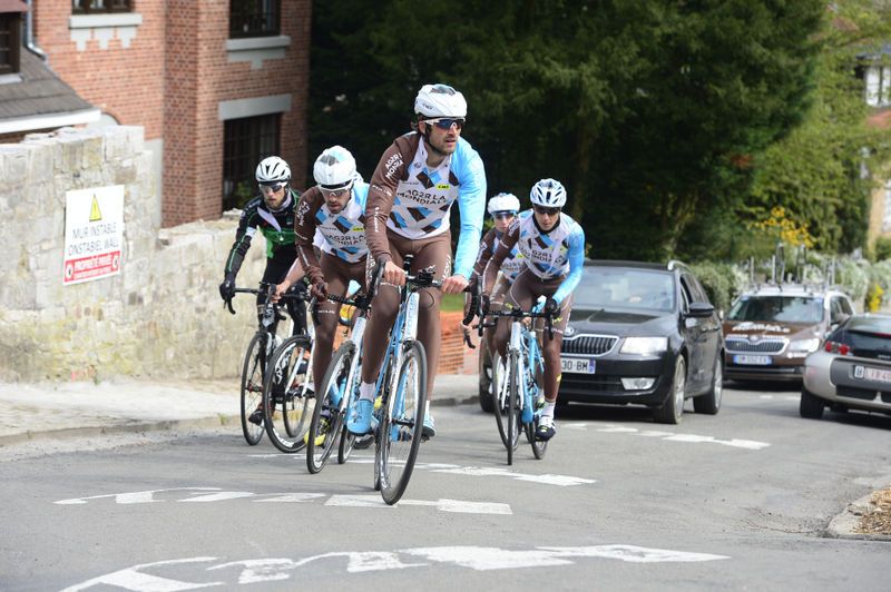 Ben Gastauer with his AG2R teammates