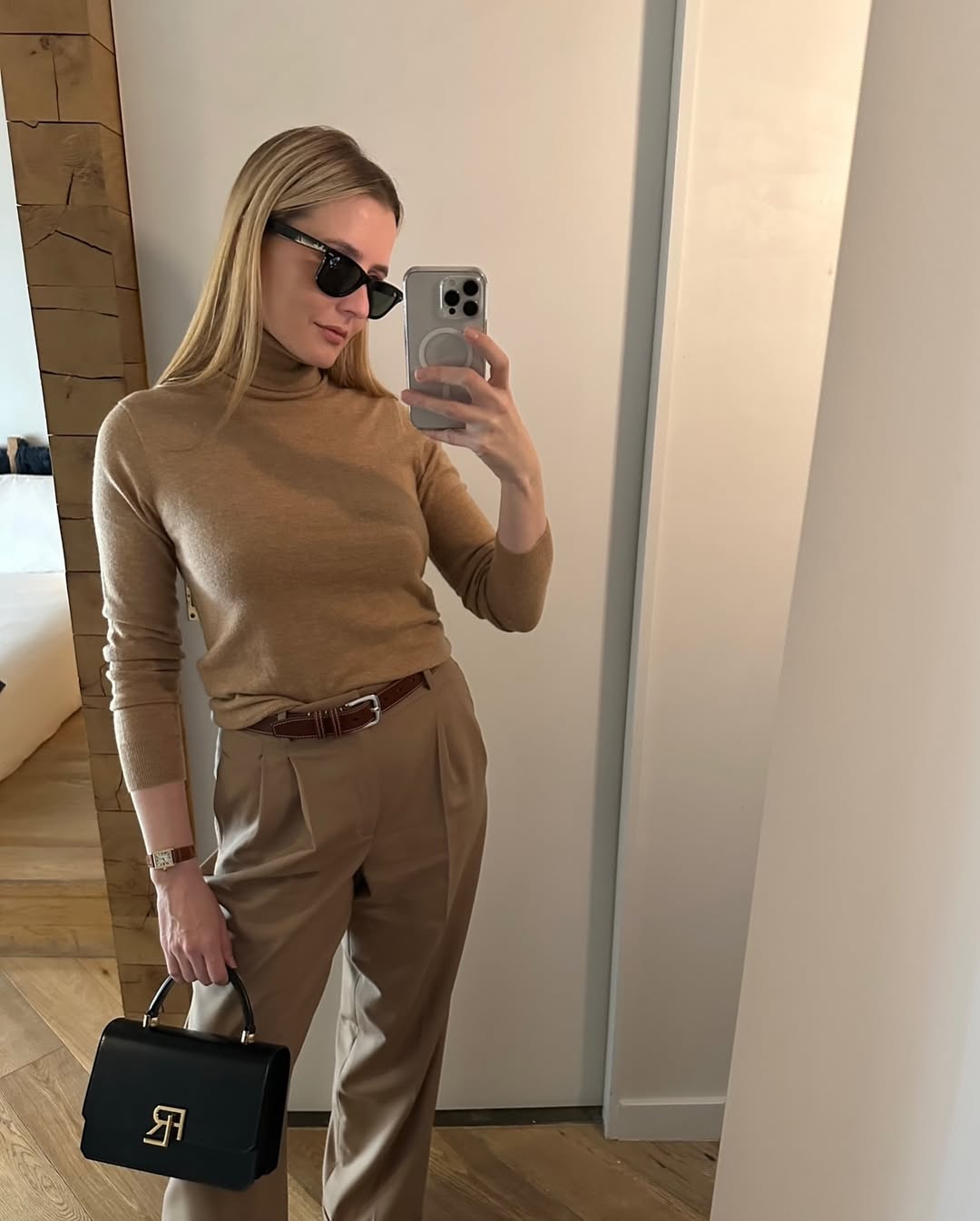 Kristen Nichols wearing a new fashion item from May 2025