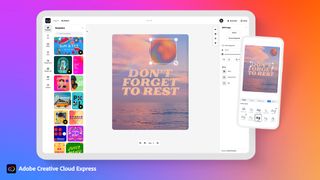Adobe Creative Cloud Express, one of the best infographic maker options