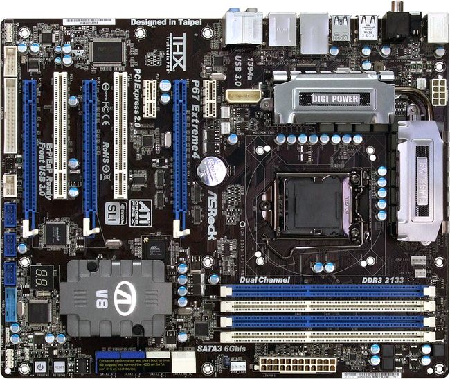 Asrock p67 extreme4 подключение