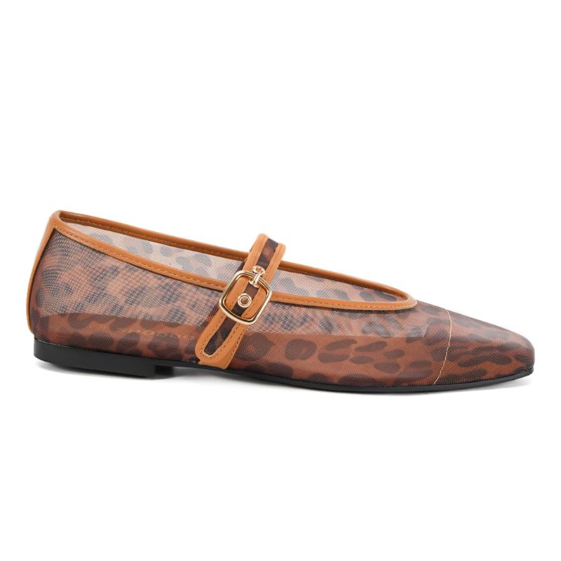 SHOBOO, Mesh Ballet Flats