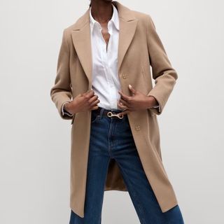 M&S Single Breasted Coat