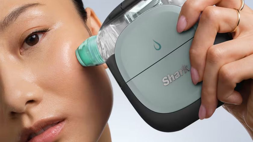 Shark FacialPro Glow being used