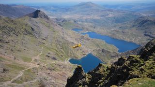 what is mountain rescue: mountain rescue on Snowdon