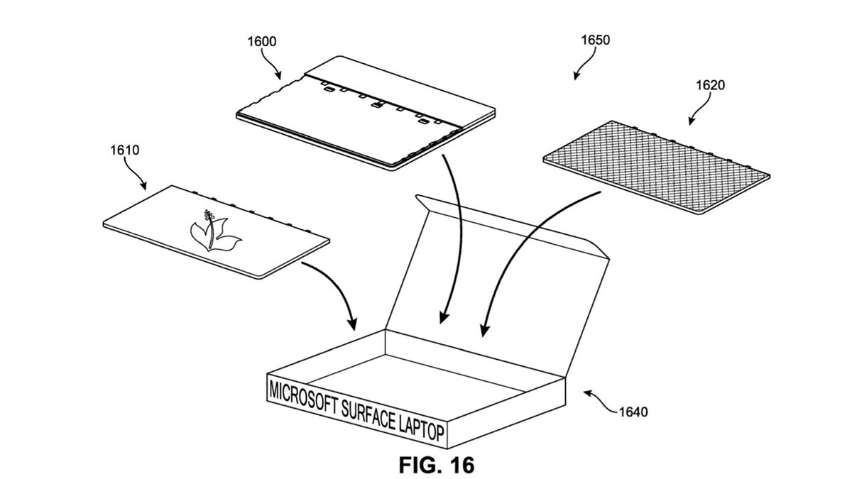 Microsoft Surface Patent Showing Interchangeable Lids