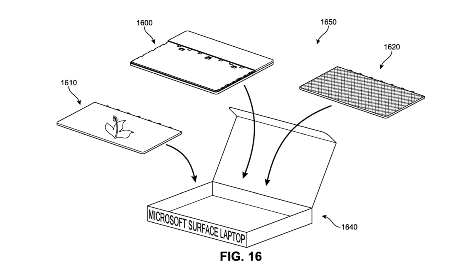 Microsoft Surface Patent Showing Interchangeable Lids