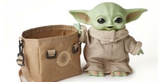 Talking Baby Yoda Plush Toy