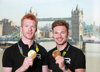 Ed Clancy and Owain Doull