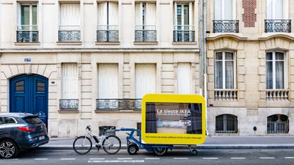 IKEA sleep pods in Paris