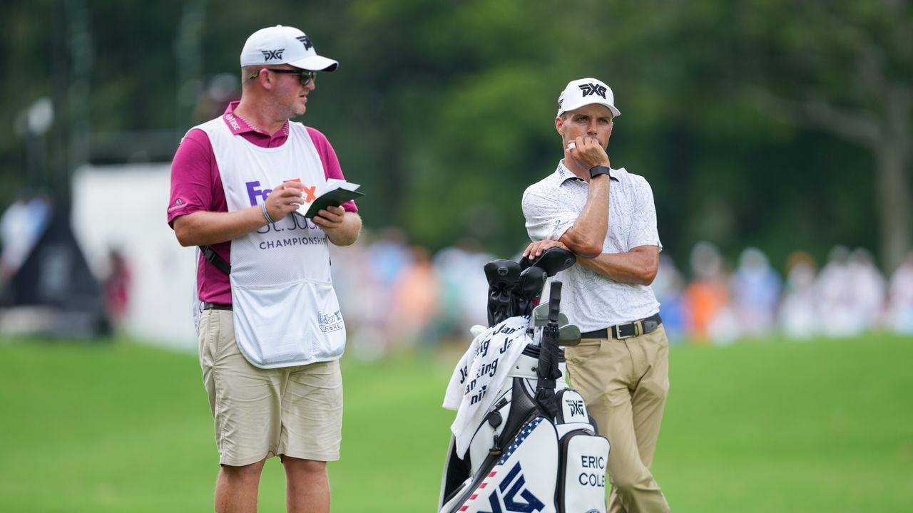 Reed Cochran and Eric Cole at the 2023 FedEx St. Jude Championship