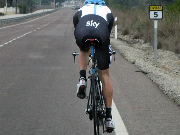 There was careful monitoring of all riders on their TT runs.