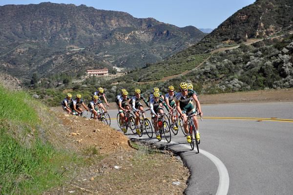 It's a beautiful day to ascend Mulholland Highway.