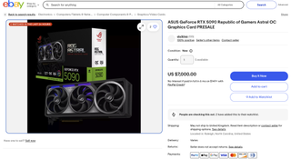 ebay RTX 5090