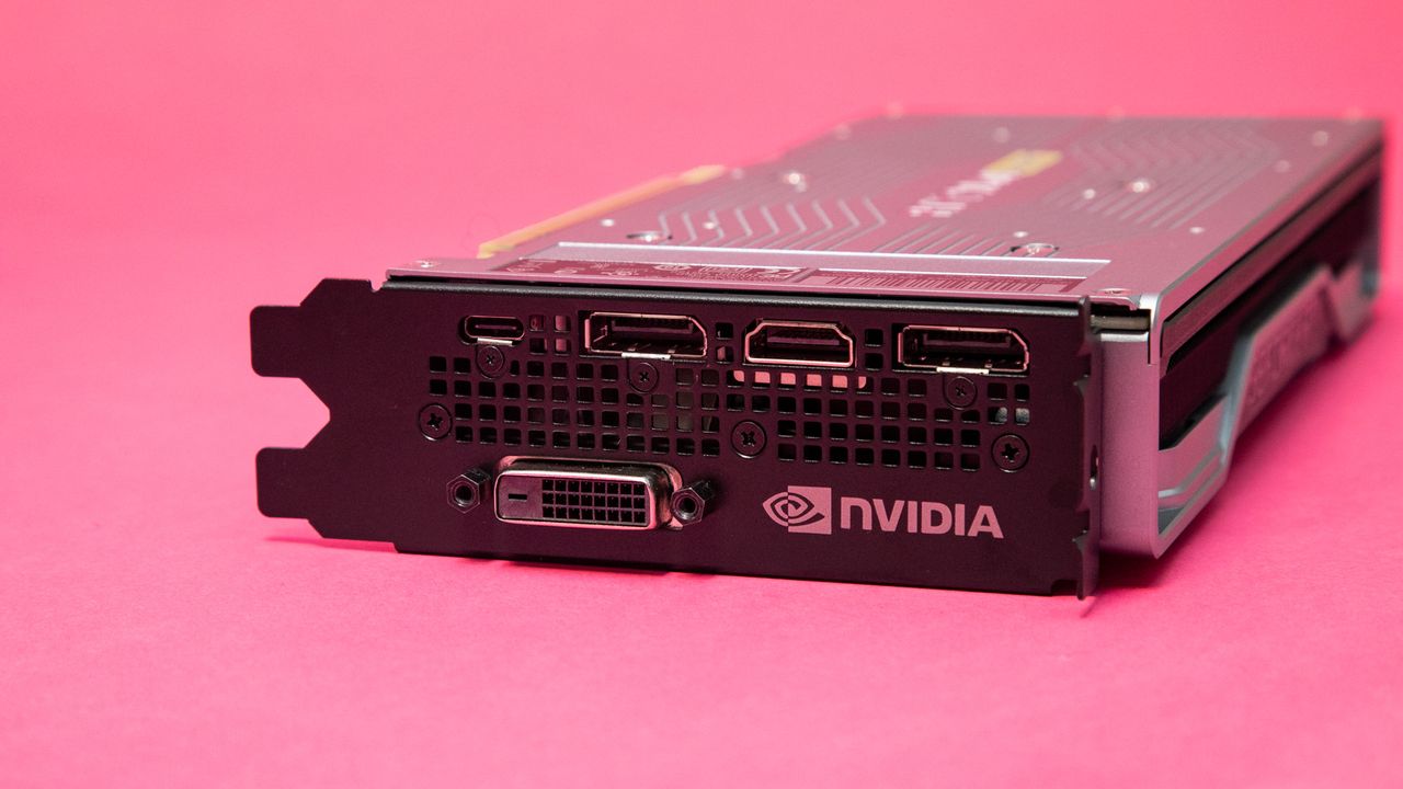 The Nvidia GeForce RTX 2060 Super has all the ports you'll ever need.