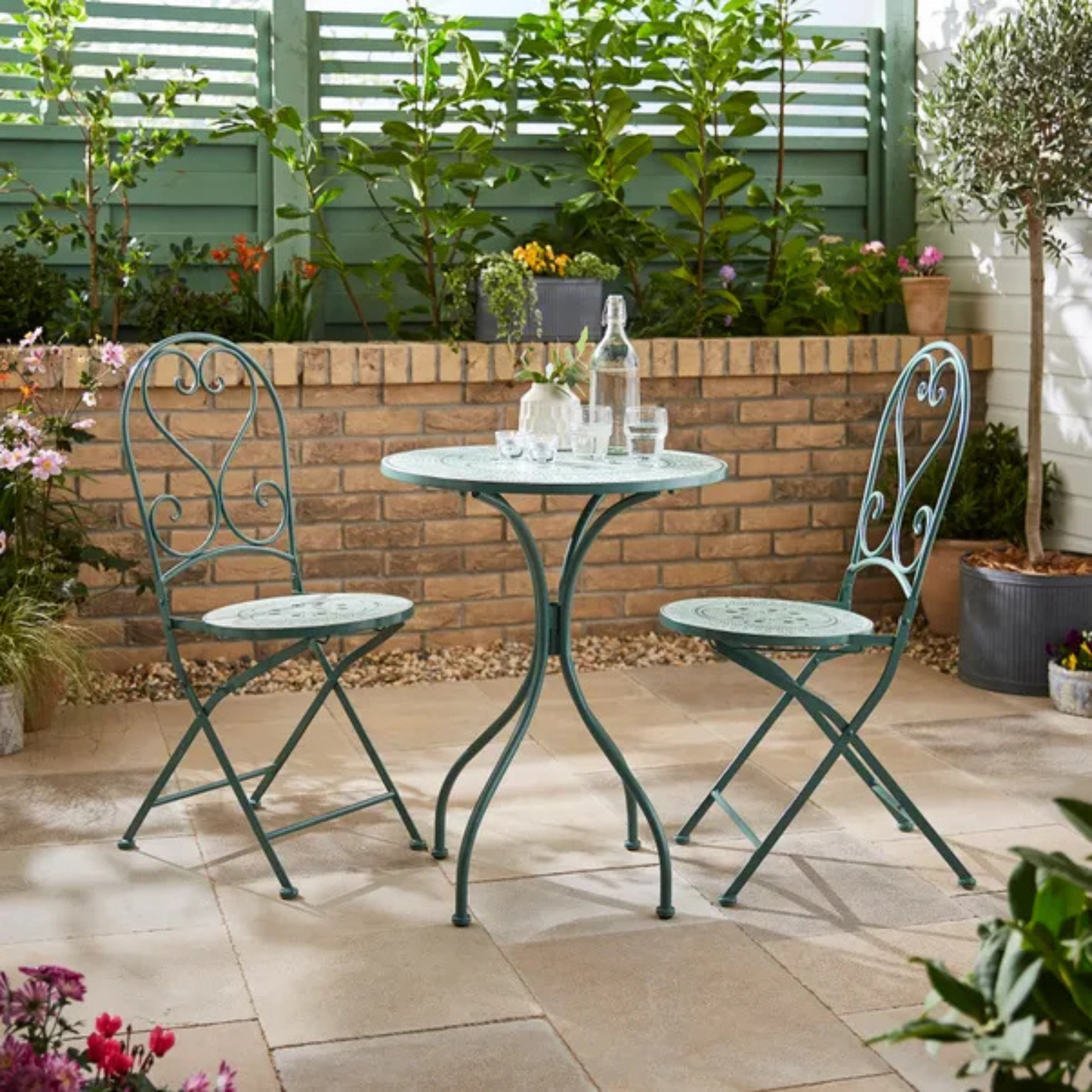 Amalfi Mosaic Effect Bistro Set