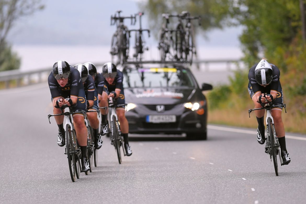 Wiggle-High5 in the Ladies Tour of Norway TTT