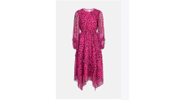 Oasis Pink Animal Midi Dress, £56.25