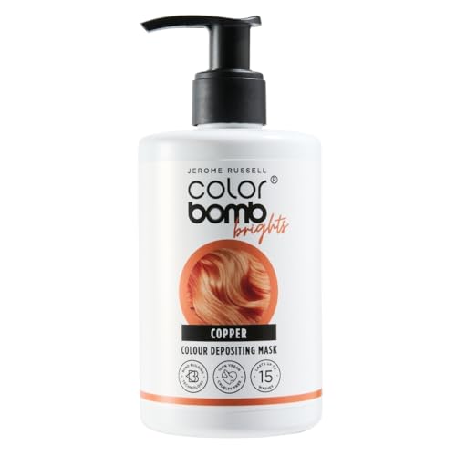 Jerome Russell Copper Bright Colour Bomb | Colour Depositing Hair Mask