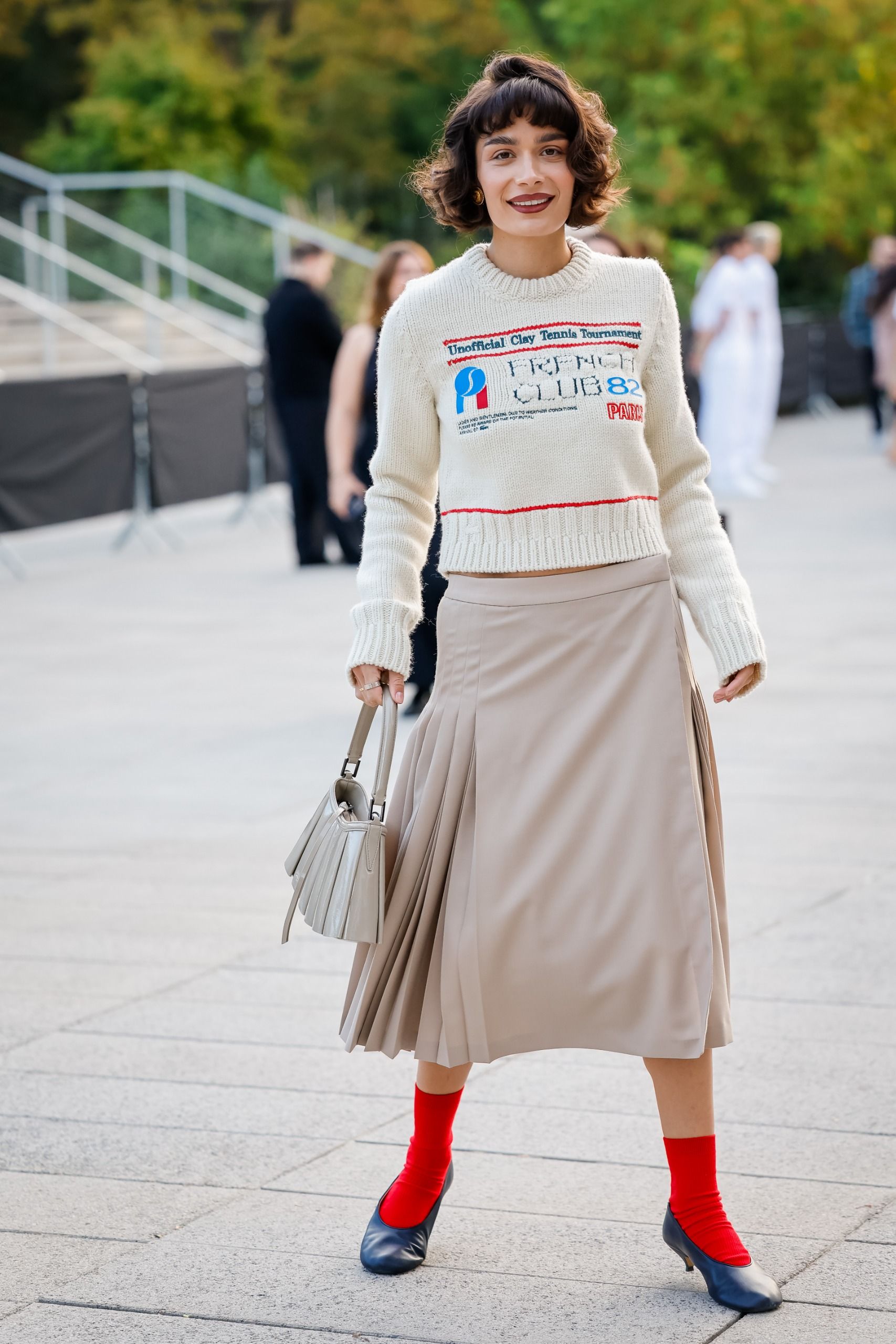The red socks trend at Paris Fashion Week Spring 2027