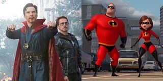 The Avengers and the Incredibles