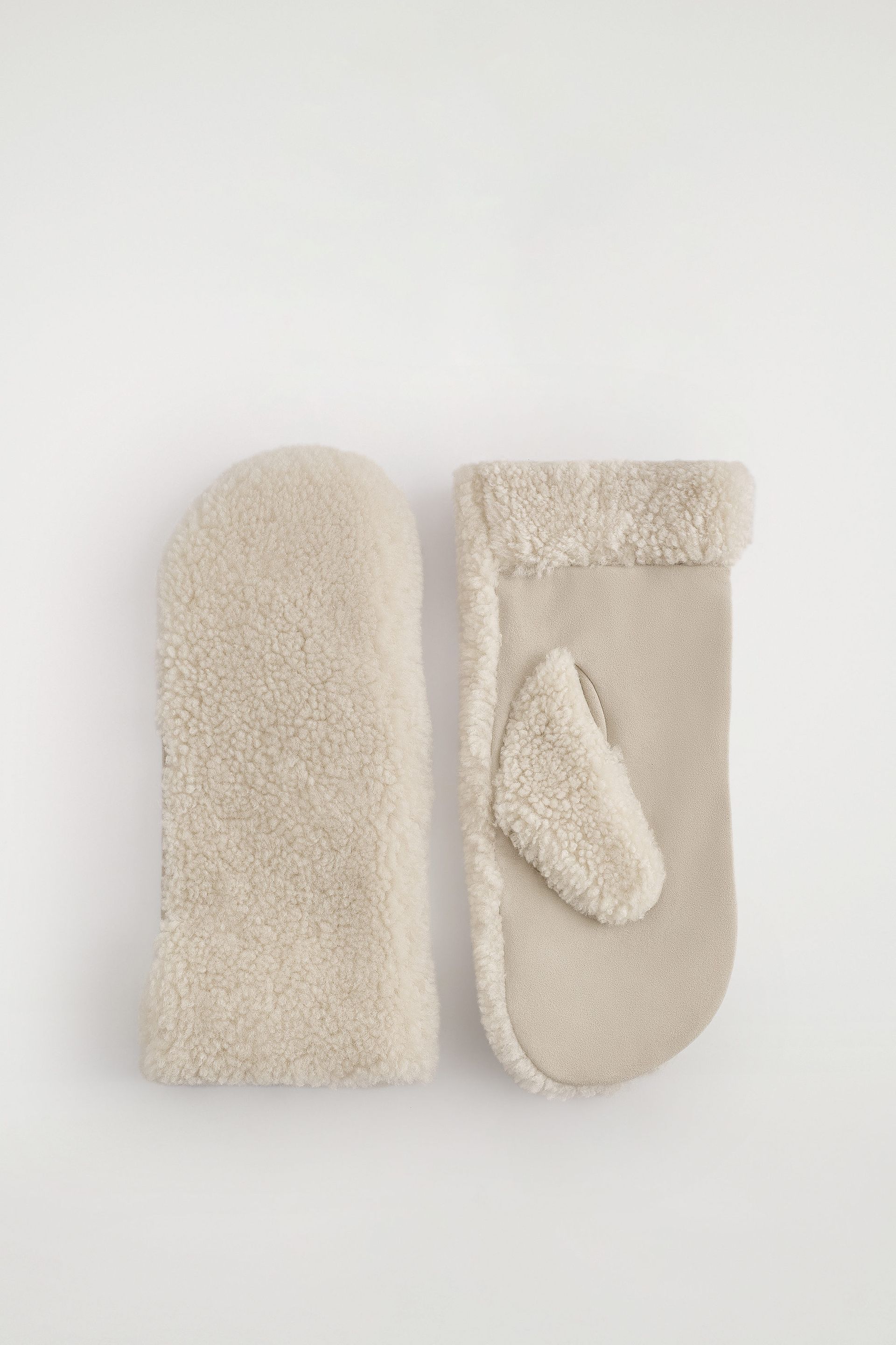 Shearling Mittens