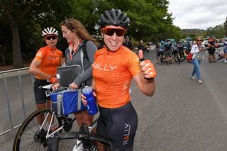 Chloe Hosking wins stage 1 of the 2020 Women's Tour Down Under