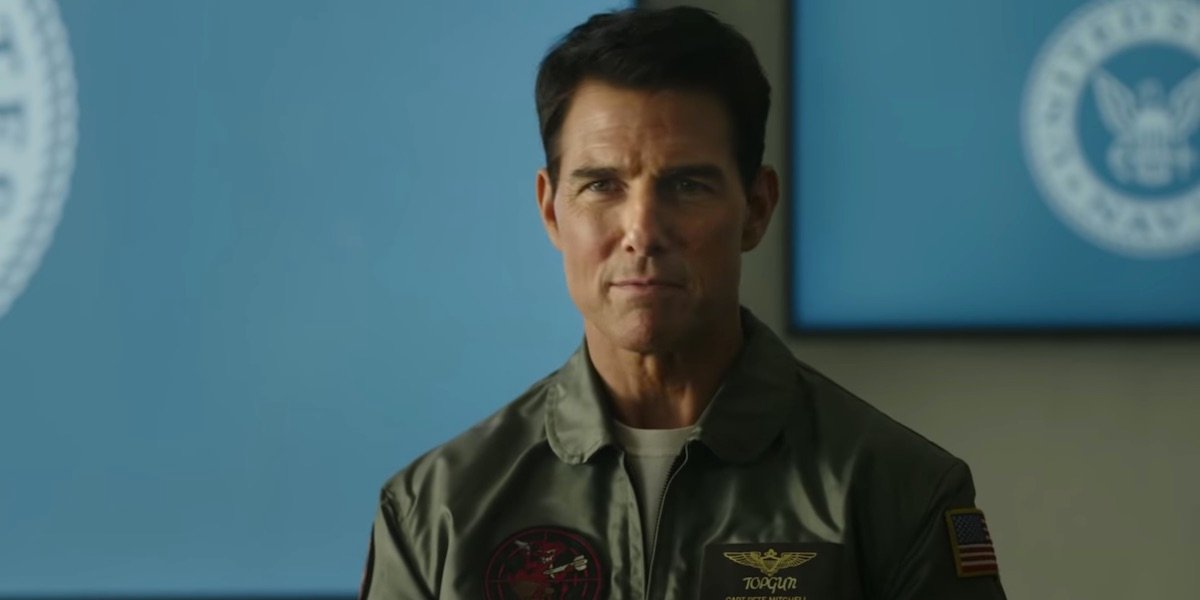 Tom Cruise in Top Gun: Maverick&#039;s trailer