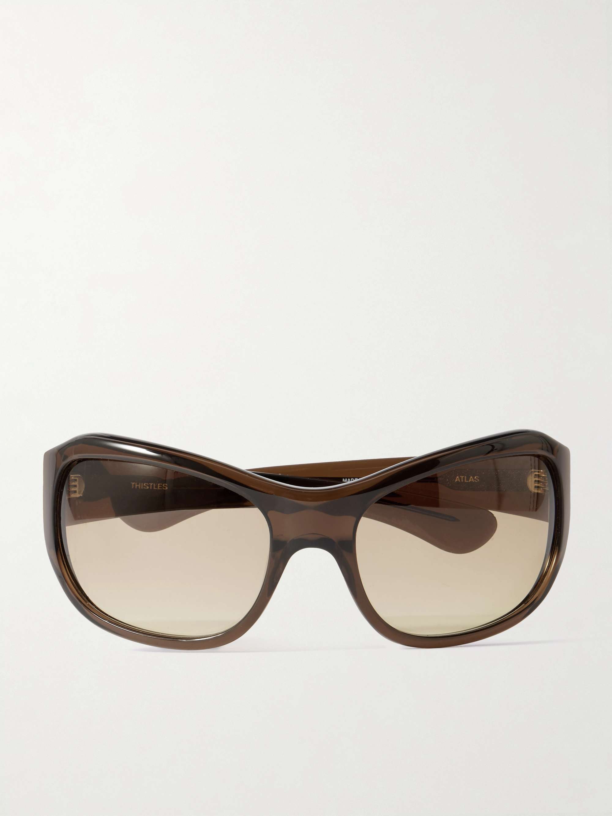 The Atlas D-Frame Tortoiseshell Acetate Sunglasses