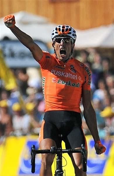 Mikel Astarloza (Euskaltel-Euskadi) wins the stage as the Tour returns to France.