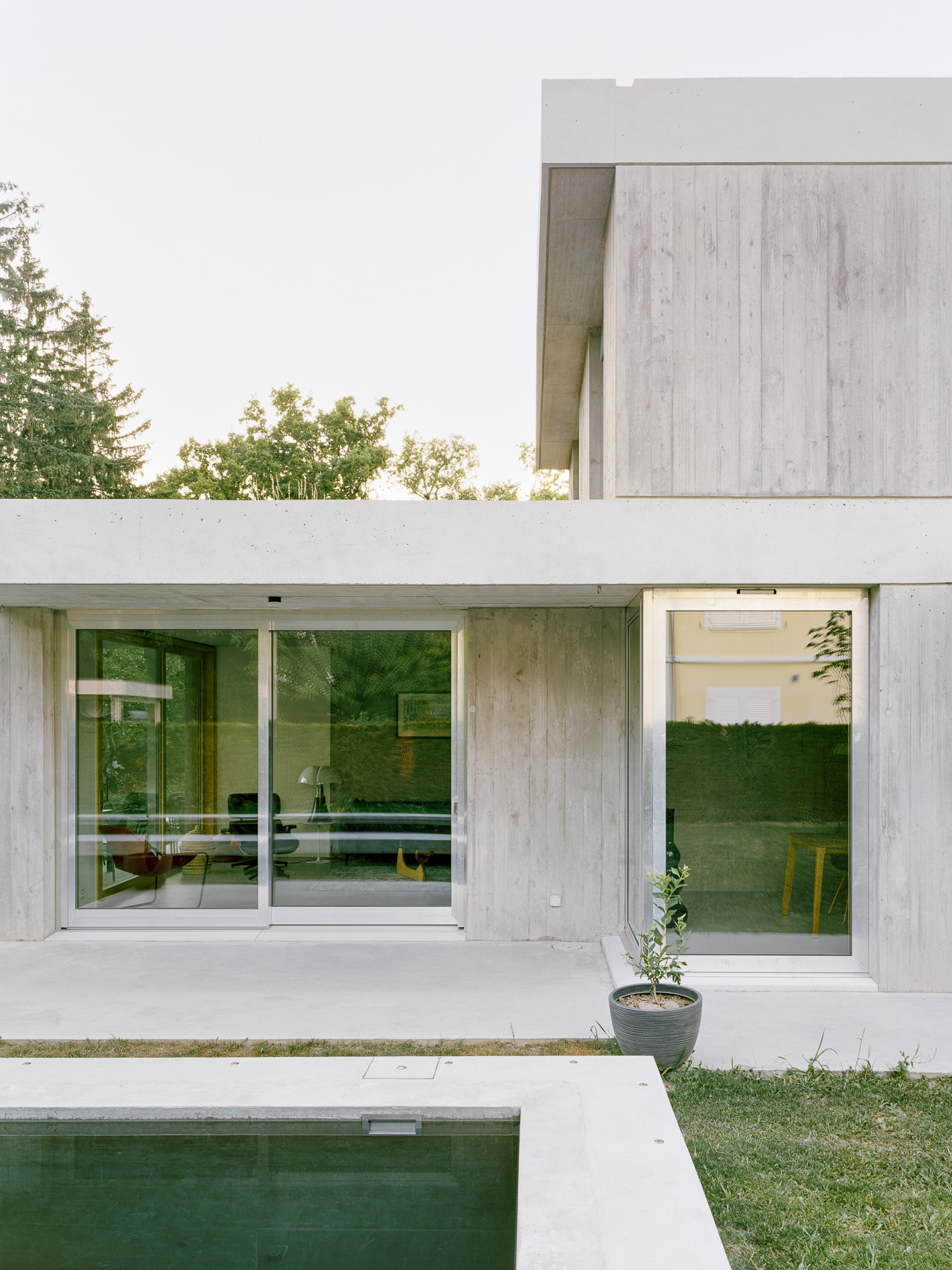 Exterior, New Villa, Geneva, Lacroix Chessex Architectes