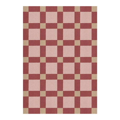 Layered, Evelina Kroon Plum Punch Wool Rug | | Layered