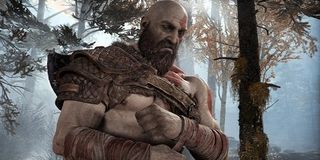 Kratos, in God of War.