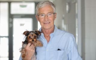Paul O'Grady: For the Love of Dogs: Paul with Yorkshire terrier, Summer